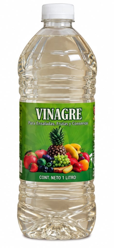 Vinagre Blanco para Ensaladas, Frutas y Conservas