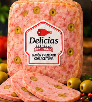 Jamon Prensado con Aceitunas