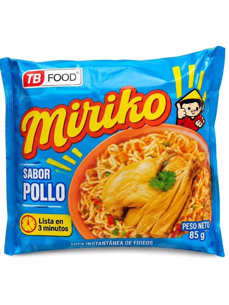 Miriko – Sopa Instantánea Sabor Pollo