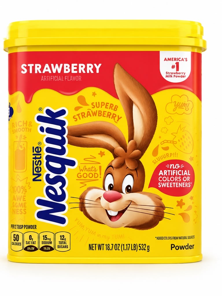 Nesquik – Strawberry Powder