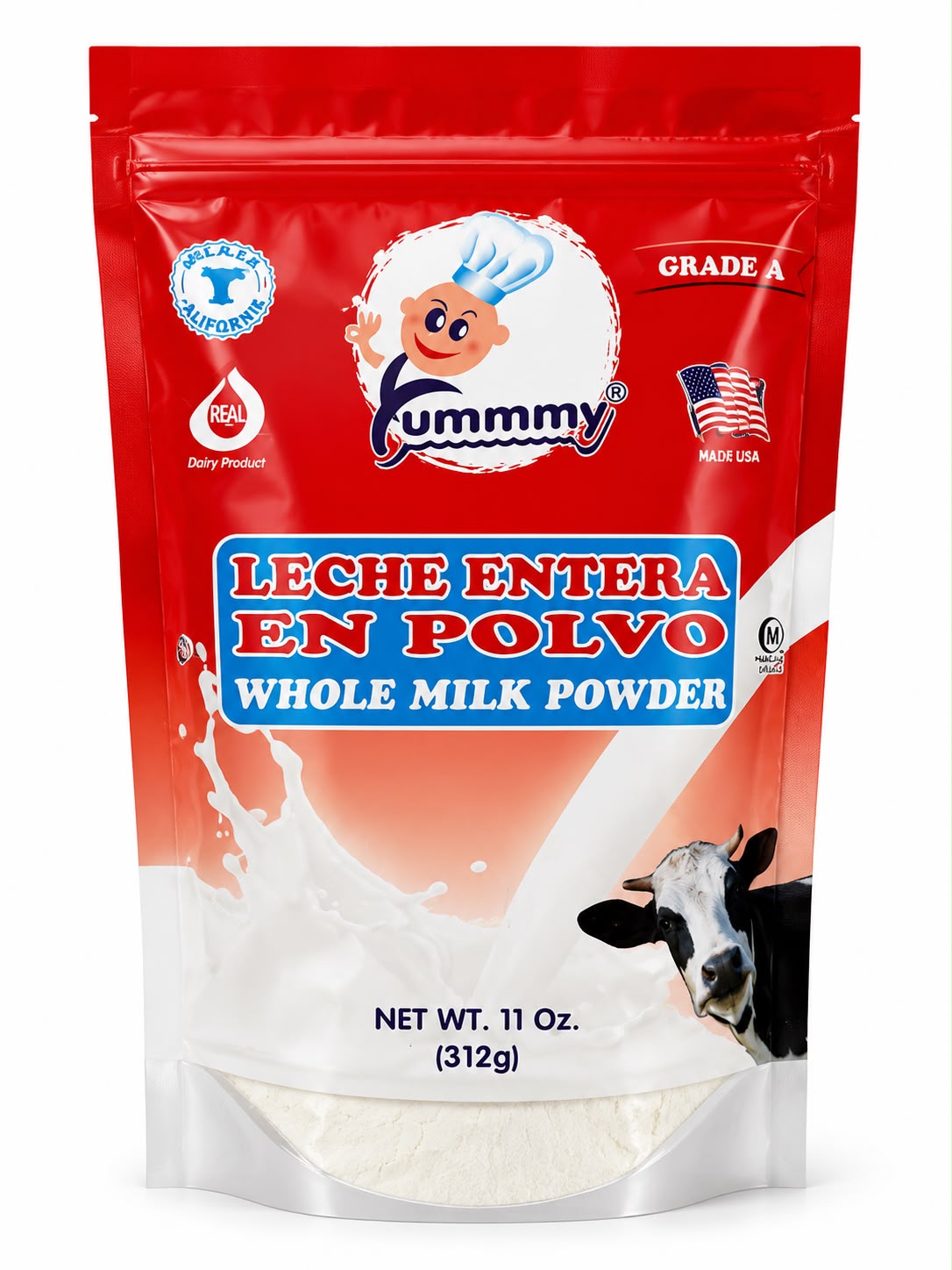 Yummmy – Leche Entera en Polvo (Whole Milk Powder)